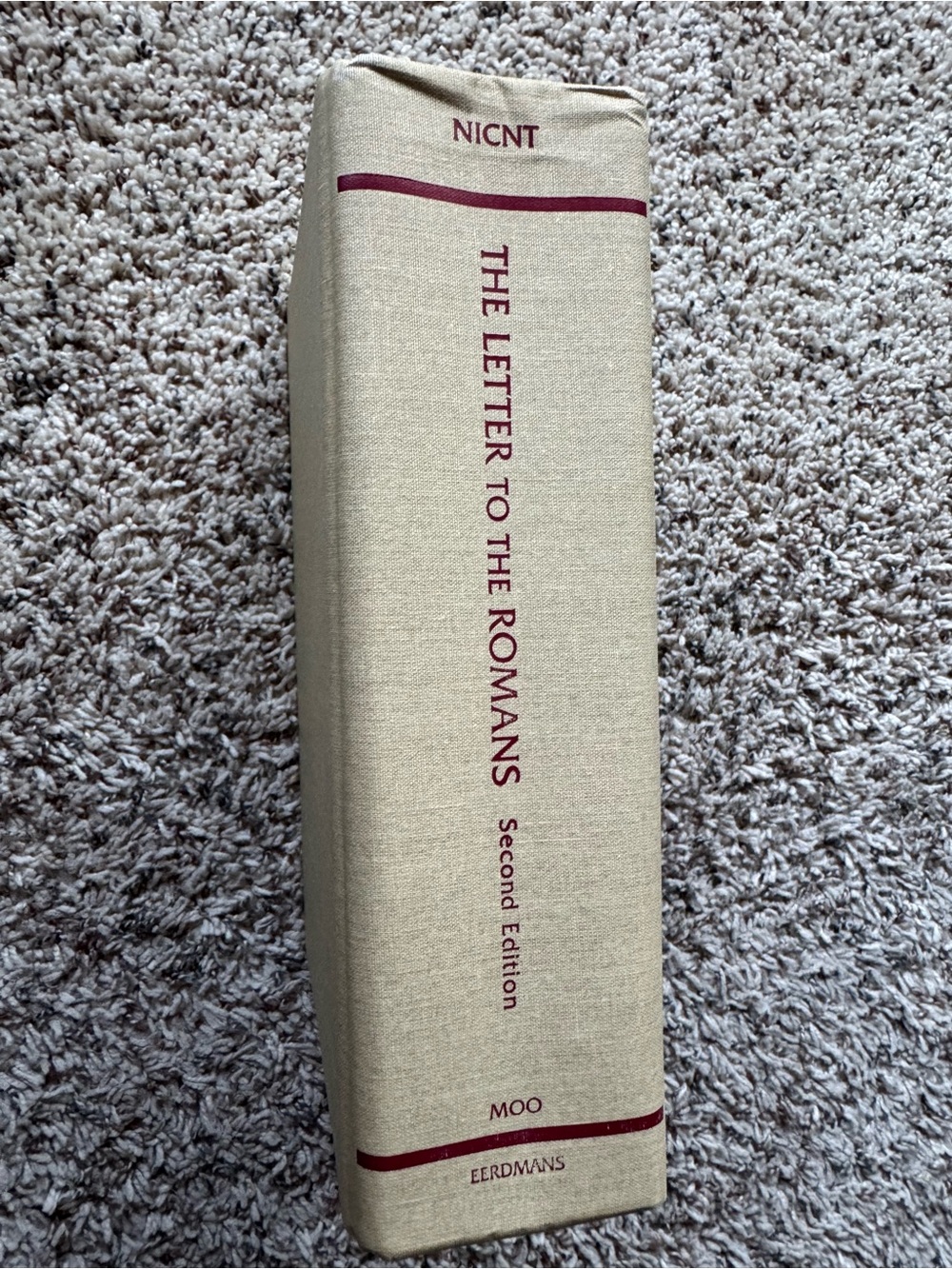 The Letter to the Romans Hardcover Book - Beige